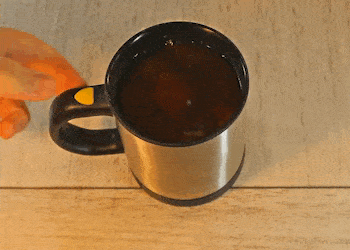 Чаша за автоматично разбъркване - Pinwheel mug » Murzel.bg