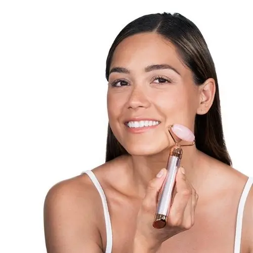 Вибриращ масажен ролер за лице - Facial roller » Murzel.bg Вибриращ масажен ролер за лице - Flawless roller - murzel.bg