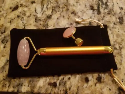 Click to view full screen Вибриращ масажен ролер за лице - Facial roller photo review