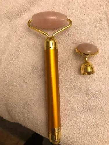 Click to view full screen Вибриращ масажен ролер за лице - Facial roller photo review