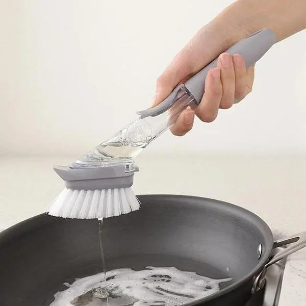 Четка за миене на съдове с дозатор - Cleaner Pro » Murzel.bg Четка за миене на съдове с дозатор - Cleaner Pro - murzel.bg