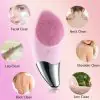 Ултразвукова масажна четка за почистване на лице - Fasial brush » Murzel.bg Ултразвукова масажна четка за почистване на лице - Cleansing brush