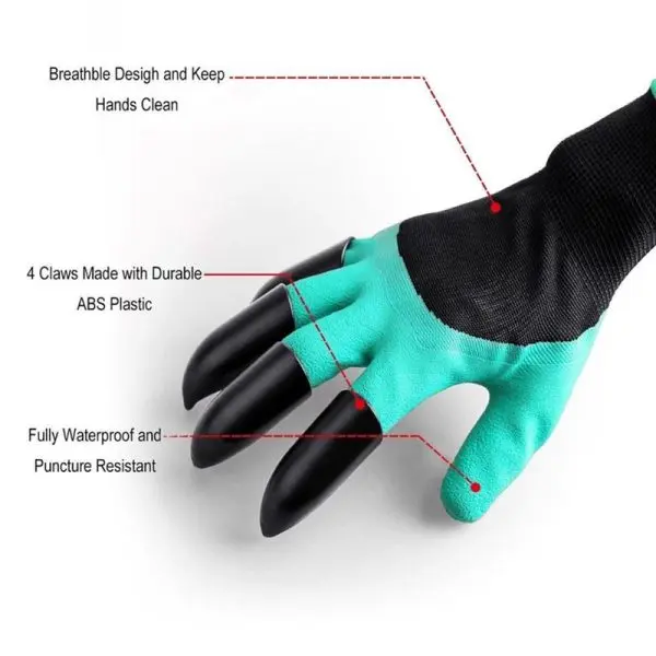 Градински ръкавици с нокти - Garden Gloves » Murzel.bg Градински ръкавици с нокти Garden Gloves - murzel.bg