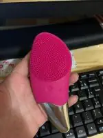 Ултразвукова масажна четка за почистване на лице - Fasial brush » Murzel.bg Ултразвукова масажна четка за почистване на лице - Fasial brush photo review