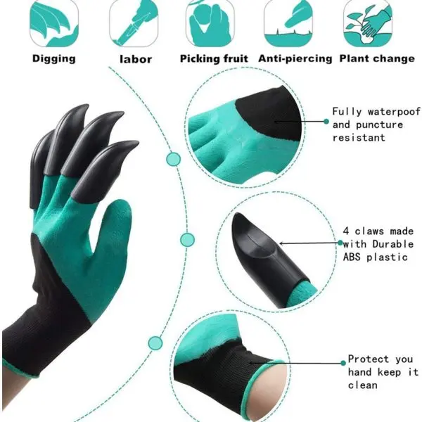 Градински ръкавици с нокти - Garden Gloves » Murzel.bg Градински ръкавици с нокти Garden Gloves - murzel.bg