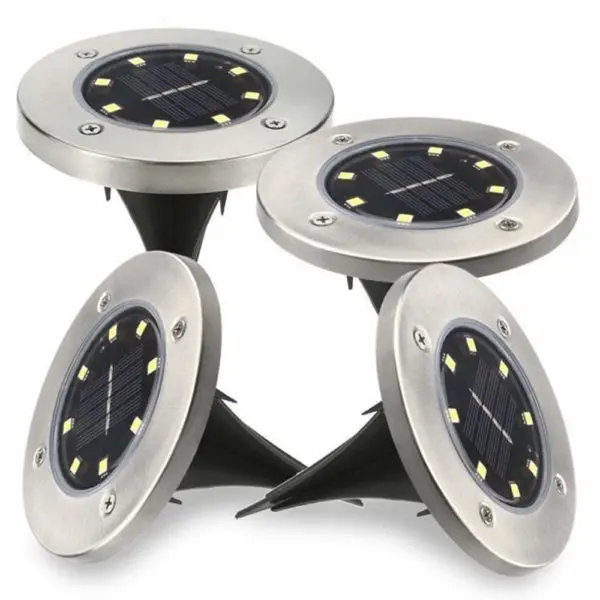 Соларни лампи за градина - Solar Lights (Комплект 4бр) » Murzel.bg Соларни лампи за градина Solar Lights - murzel.bg