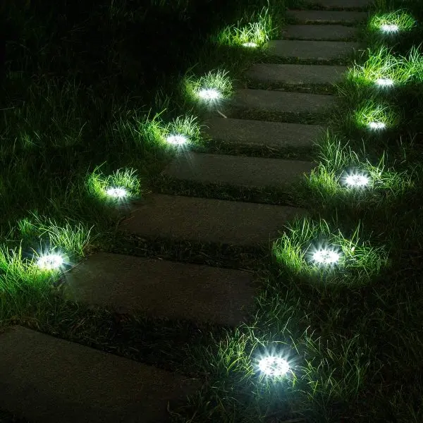Соларни лампи за градина - Solar Lights (Комплект 4бр) » Murzel.bg Соларни лампи за градина Solar Lights - murzel.bg