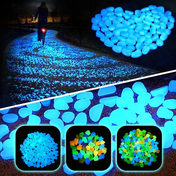 Светещи камъни (100бр в пакет) - Rainbow Stones » Murzel.bg Светещи камъни Rainbow Stones - murzel.bg