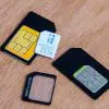 Адаптери за SIM карти 4 in 1 Nano/micro/standard SIM - Sim adapter » Murzel.bg Адаптери за SIM карти 4 in 1 Nano/micro/standard SIM карти, Преходник Nano SIM към Micro SIM и Standart SIM card