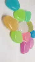Светещи камъни (100бр в пакет) - Rainbow Stones » Murzel.bg Светещи камъни (100бр в пакет) - Rainbow Stones photo review