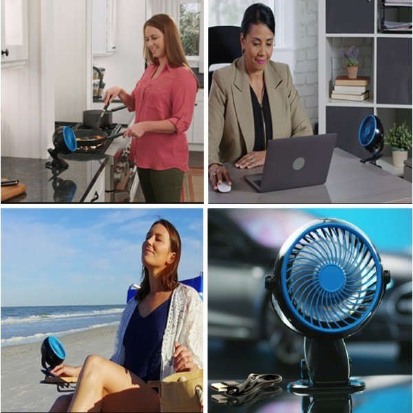 Мощен мини вентилатор с usb Power Fan