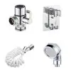 Универсален турмалинов разпределител на вода с душ слушалка Shower Head
