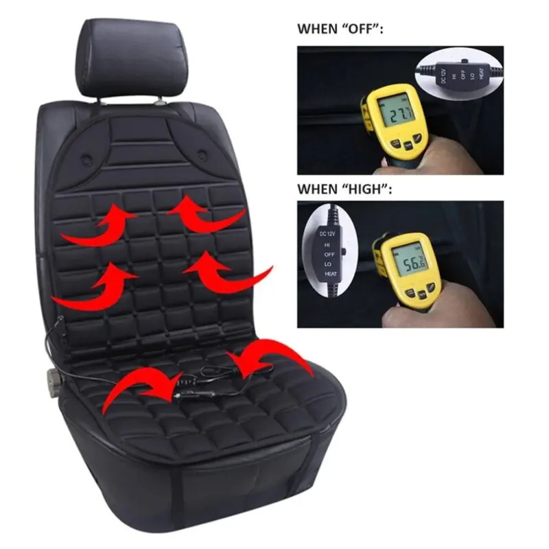 Загряваща подложка за седалка на кола - Heat Seat » Murzel.bg 15427447_7