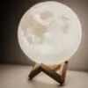LED лампа луна с дистанционно управление - 3d Moon Lamp » Murzel.bg LED лампа луна