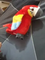 Плюшена играчка говорещ папагал - Macaw » Murzel.bg Плюшена играчка говорещ папагал - Macaw photo review