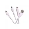 Кабел за бързо зареждане за телефон KLGO Premium Quality: Type C, IOS, MicroUSB - FastCable » Murzel.bg Кабел за бързо зареждане за телефон KLGO Premium Quality - Type C, IOS, Micro-USB - FastCable