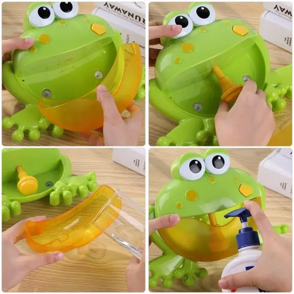 Музикална жабка за сапунени балончета - Musical frog » Murzel.bg Музикална жабка за сапунени балончета - Musical frog