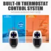Мини вентилаторна печка-духалка за контакт 400W/500W/900W - Mini Heater » Murzel.bg Мини духалки за контакт - Mini Blower