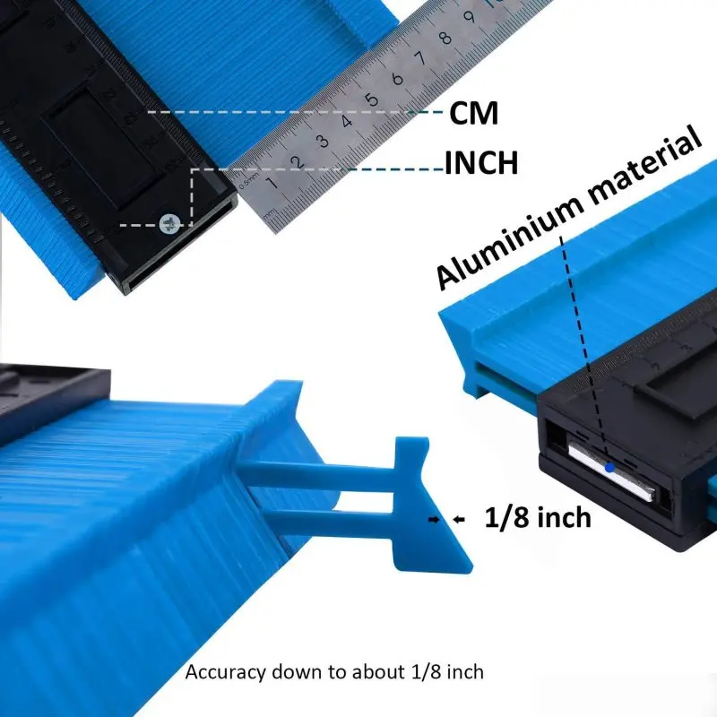 Шаблон за копиране и измерване на форми - ContourDuplicator » Murzel.bg Шаблон за копиране и измерване на форми - ContourDuplicator