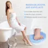 Ексфолираща и почистваща постелка за баня - Shower foot » Murzel.bg Ексфолираща и почистваща постелка за баня - Shower foot