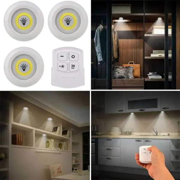 LED осветление с дистанционно 3 бр. - LED light » Murzel.bg LED осветление с дистанционно 3 бр. - LED light