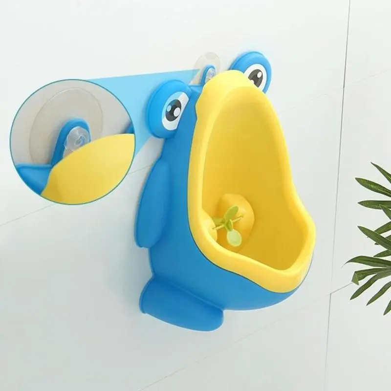 Детски писоар за стена във формата на жаба - FrogPotty » Murzel.bg Детски писоар - жабка - ВabyPotty