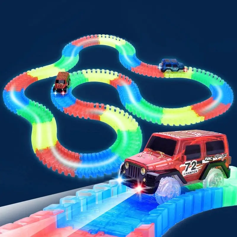 Детска писта със светеща LED количка - Children'sTrack » Murzel.bg Детска писта със светеща LED количка - Children'sTrack