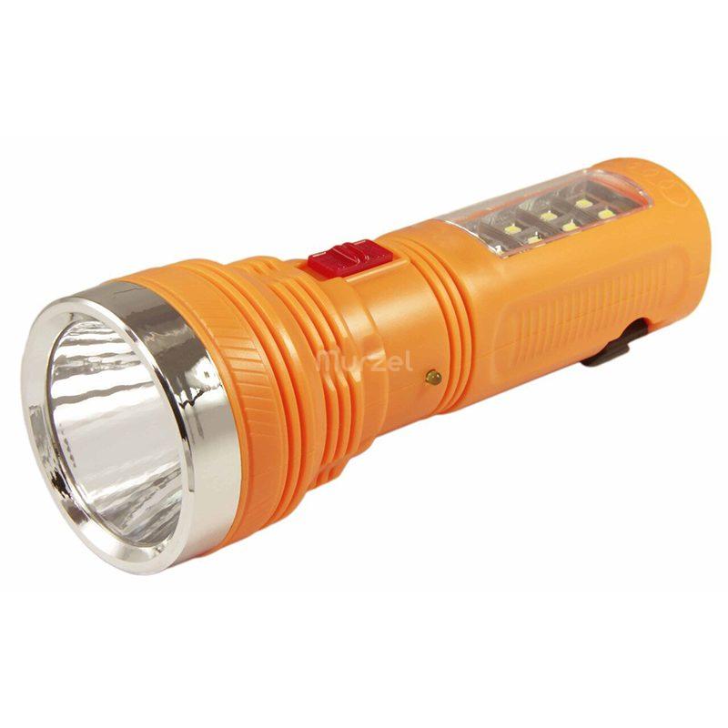 Акумулаторен фенер YJ-227 1w+8SMD диода