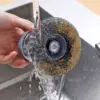 Кухненско телче с дозатор/контейнер за препарат за съдове - WireBrush