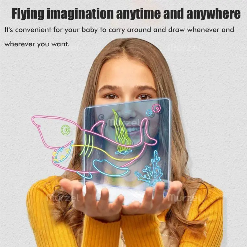 Магическа детска дъска за рисуване 3d - MagicBoard » Murzel.bg Магическа детска дъска за рисуване 3-d - MagicBoard