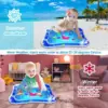 Надуваема водна подложка и възглавничка за бебе - BabyPad » Murzel.bg Надуваема водна подложка и възглавничка за бебе - BabyPad