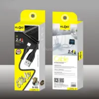Кабел за бързо зареждане за телефон KLGO Premium Quality - Type C, IOS, Micro-USB - FastCable