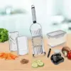 Кухненско мултифункционално ренде с приставки за плодове и зеленчуци - KitchenGrater