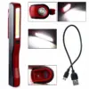 Акумулаторно фенерче COB + LED с магнитен държач - Reachargeable COB Work Light » Murzel.bg Акумулаторно фенерче COB + LED с магнитен държач - Reachargeable COB Work Light