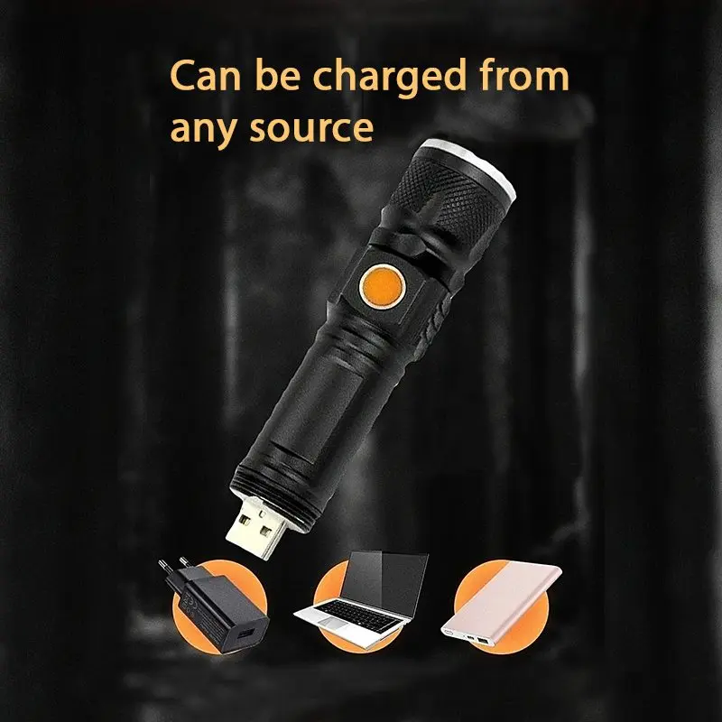 Джобно USB фенерче - USB Rechargeable LED Torch » Murzel.bg Джобно USB фенерче - USB Rechargeable LED Torch