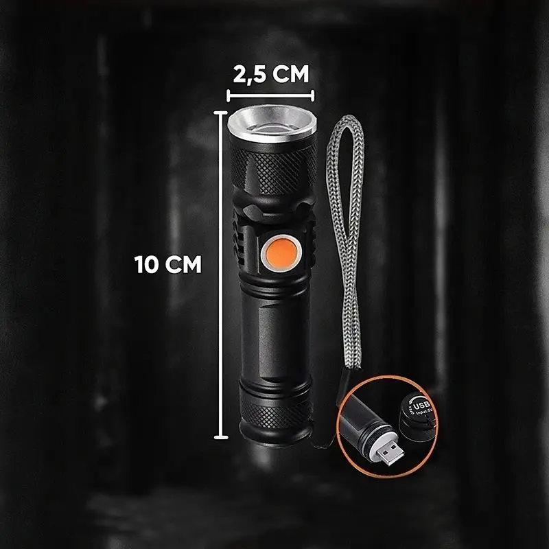 Джобно USB фенерче - USB Rechargeable LED Torch » Murzel.bg Джобно USB фенерче - USB Rechargeable LED Torch