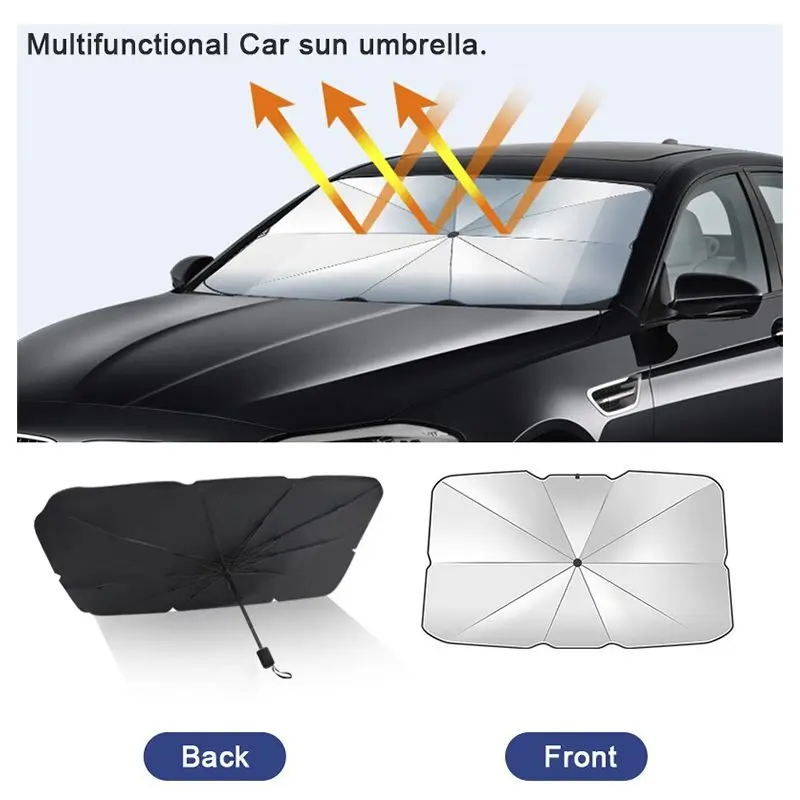 Чадър сенник за кола - Car umbrella » Murzel.bg Чадър-сенник за кола - Car umbrella