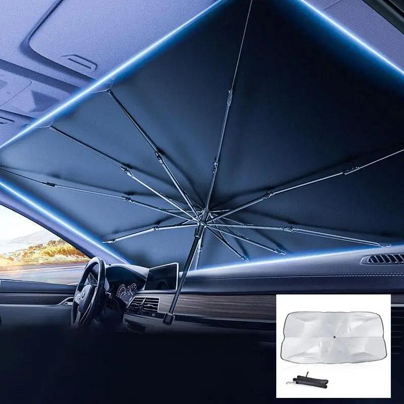 Чадър сенник за кола - Car umbrella » Murzel.bg Чадър-сенник за кола - Car umbrella