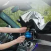 Чадър сенник за кола - Car umbrella » Murzel.bg Чадър-сенник за кола - Car umbrella