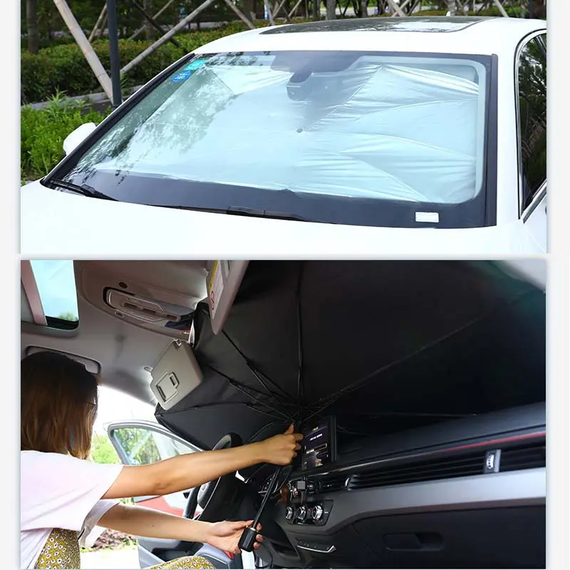 Чадър сенник за кола - Car umbrella » Murzel.bg Чадър-сенник за кола - Car umbrella