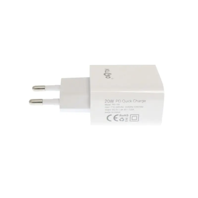 Адаптер/зарядно type C 20W/3.0A за смартфон - Smartphone charger adapter » Murzel.bg Адаптер/зарядно type C 20W/3.0A за смартфон – Smartphone charger adapter