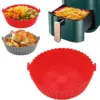 Силиконова подложка, тавичка за еър фрайър - SiliconePan Air fryer » Murzel.bg Силиконова подложка, тавичка за еър фрайър - SiliconePan Air fryer