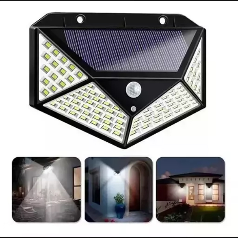 Мощна соларна LED лампа за стена - Solar LED wall lamp