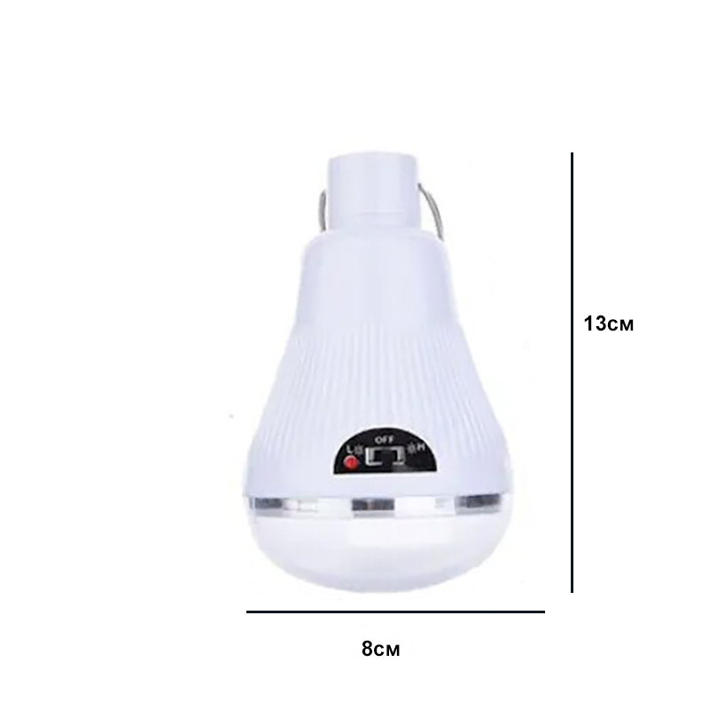 LED лампа с подвижен соларен панел - CampingLamp