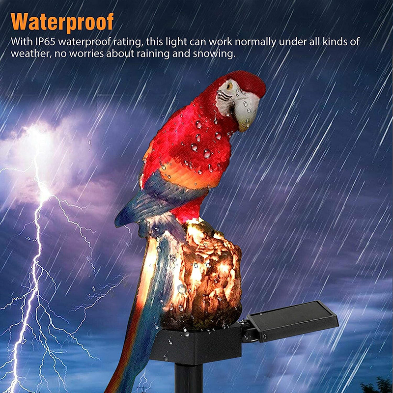Соларна лампа за градина Папагал - Solar lamp Parrot