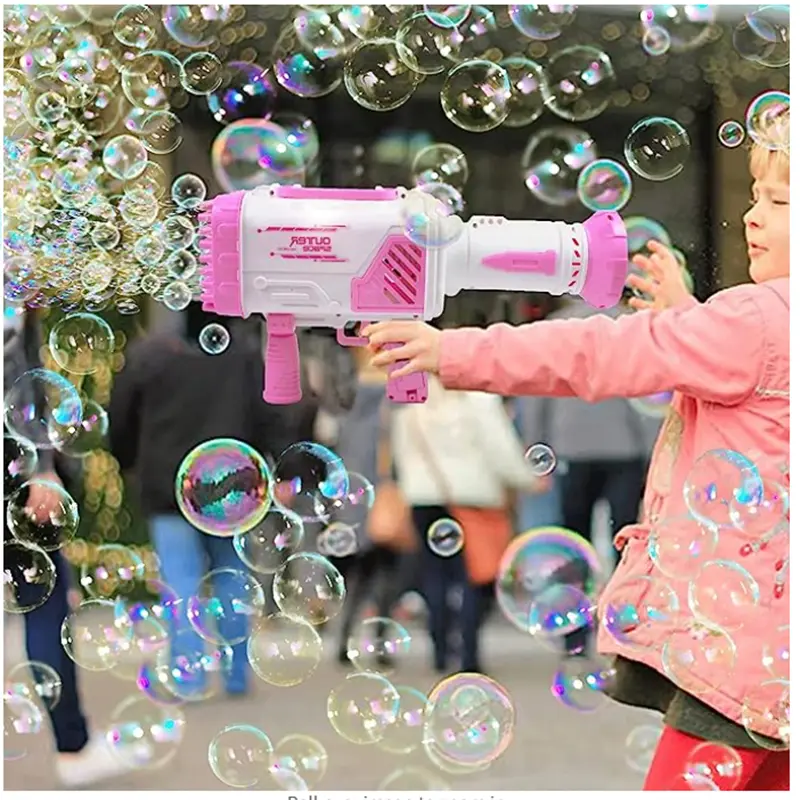 Голям пистолет за сапунени балончета - Soap bubble gun » Murzel.bg Пистолет за сапунени балончета - Soap bubble gun