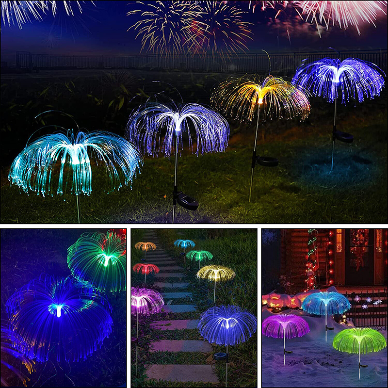 Декоративни соларни лампи фонтан 2 бр. Многоцветни - DecorativeLamps » Murzel.bg Декоративни соларни лампи фонтан - 2 бр. Многоцветни - DecorativeLamps