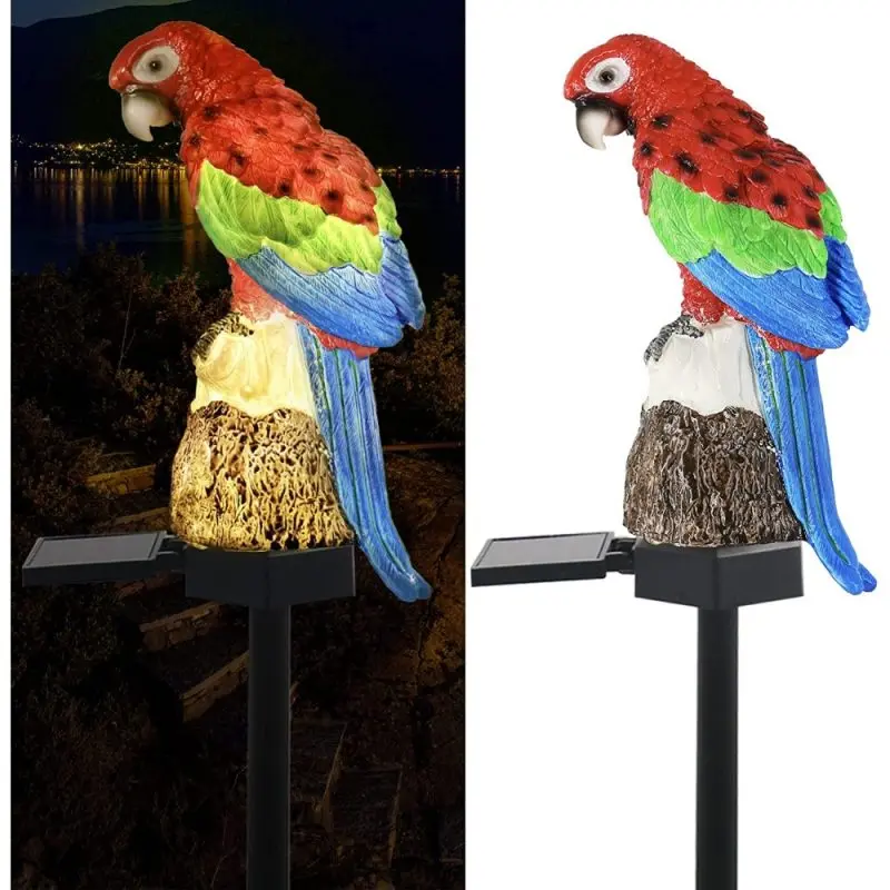 Соларна лампа за градина Папагал - Solar lamp Parrot » Murzel.bg Соларна лампа за градина Папагал - Solar lamp Parrot