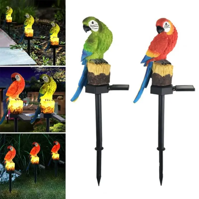 Соларна лампа за градина Папагал - Solar lamp Parrot » Murzel.bg Соларна лампа за градина Папагал - Solar lamp Parrot
