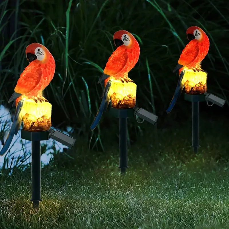Соларна лампа за градина Папагал - Solar lamp Parrot » Murzel.bg Соларна лампа за градина Папагал - Solar lamp Parrot